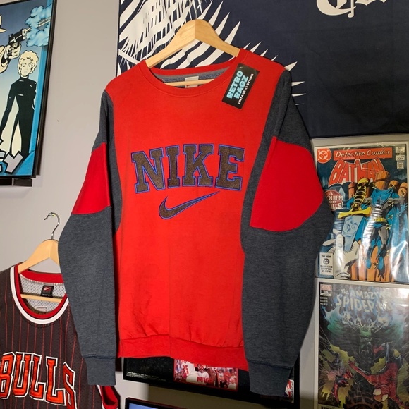 Custom Nike Rework Crewneck - Picture 2 of 6